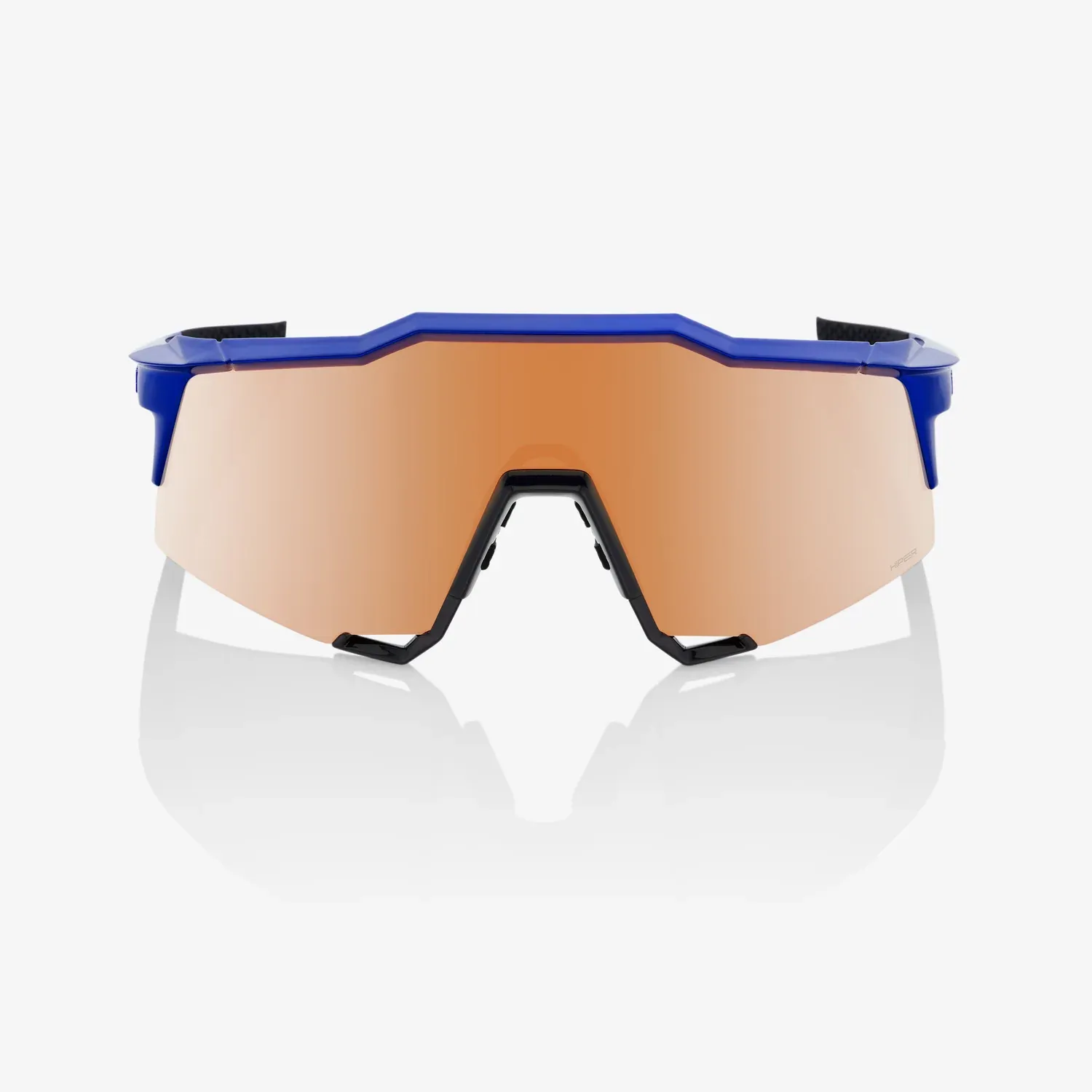 100% SPEEDCRAFT - Gloss Cobalt Blue - HiPER Copper Mirror Lens