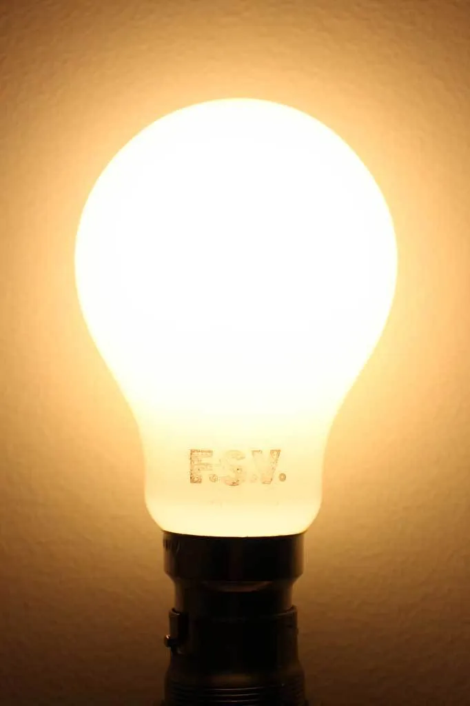 10W E27 Filament LED A60 Round 3000K Opal Bulb Dimmable