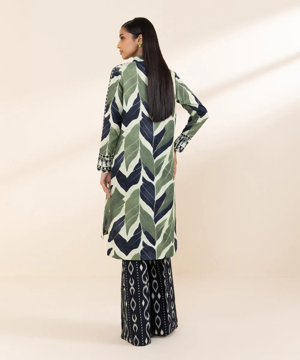 2 Piece - Printed Light Khaddar Suit