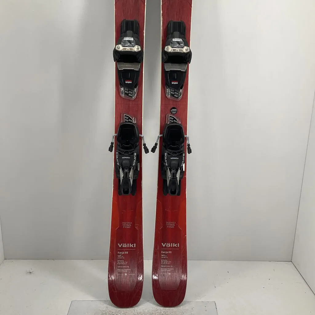 2023 Volkl Kenja 88 w/ Marker Squire 11 Demo Bindings