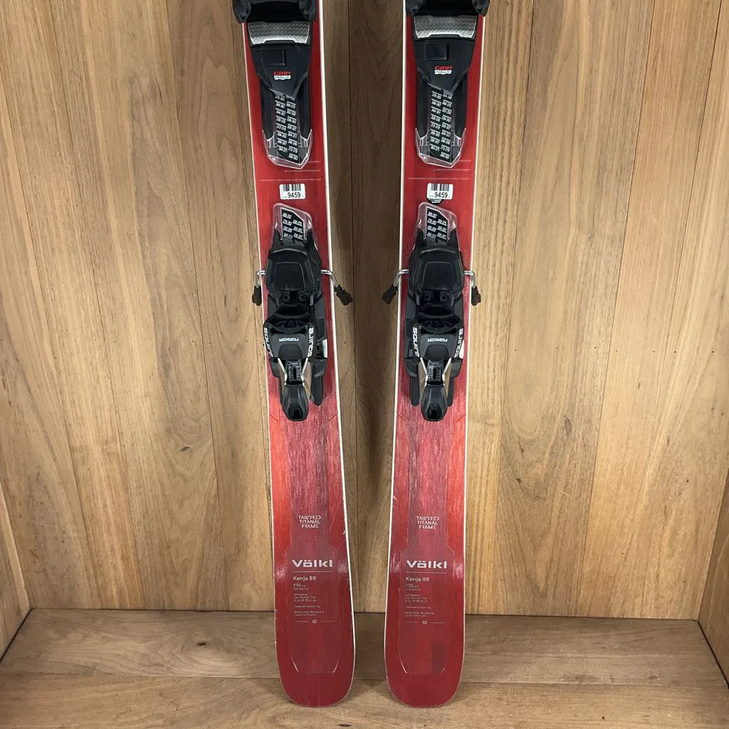 2023 Volkl Kenja 88 w/ Marker Squire 11 Demo Bindings