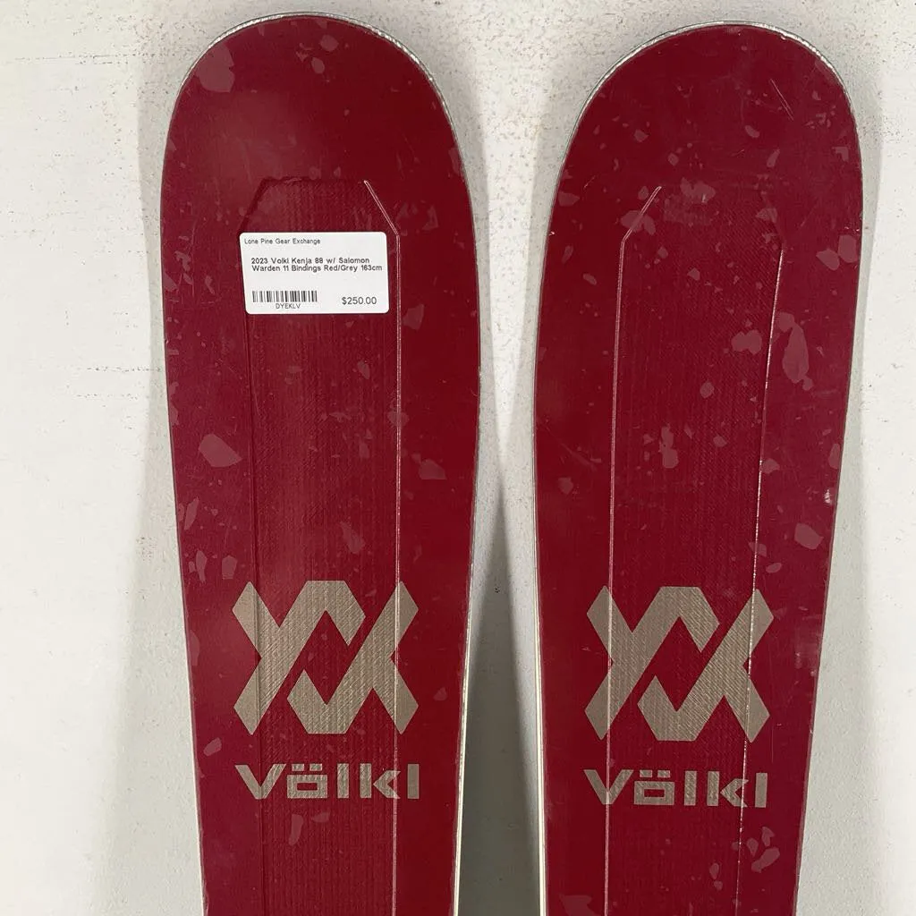 2023 Volkl Kenja 88 w/ Salomon Warden 11 Bindings