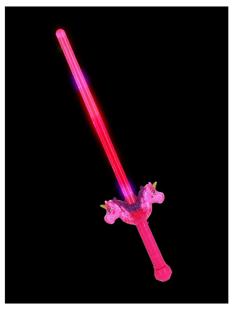 26" LED Light Up Double Unicorn Sword