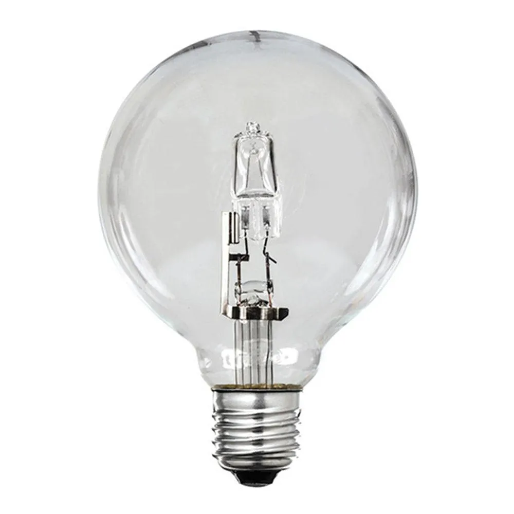 28w Halogen B22, E27 Globe Warm White 3000k Dimmable