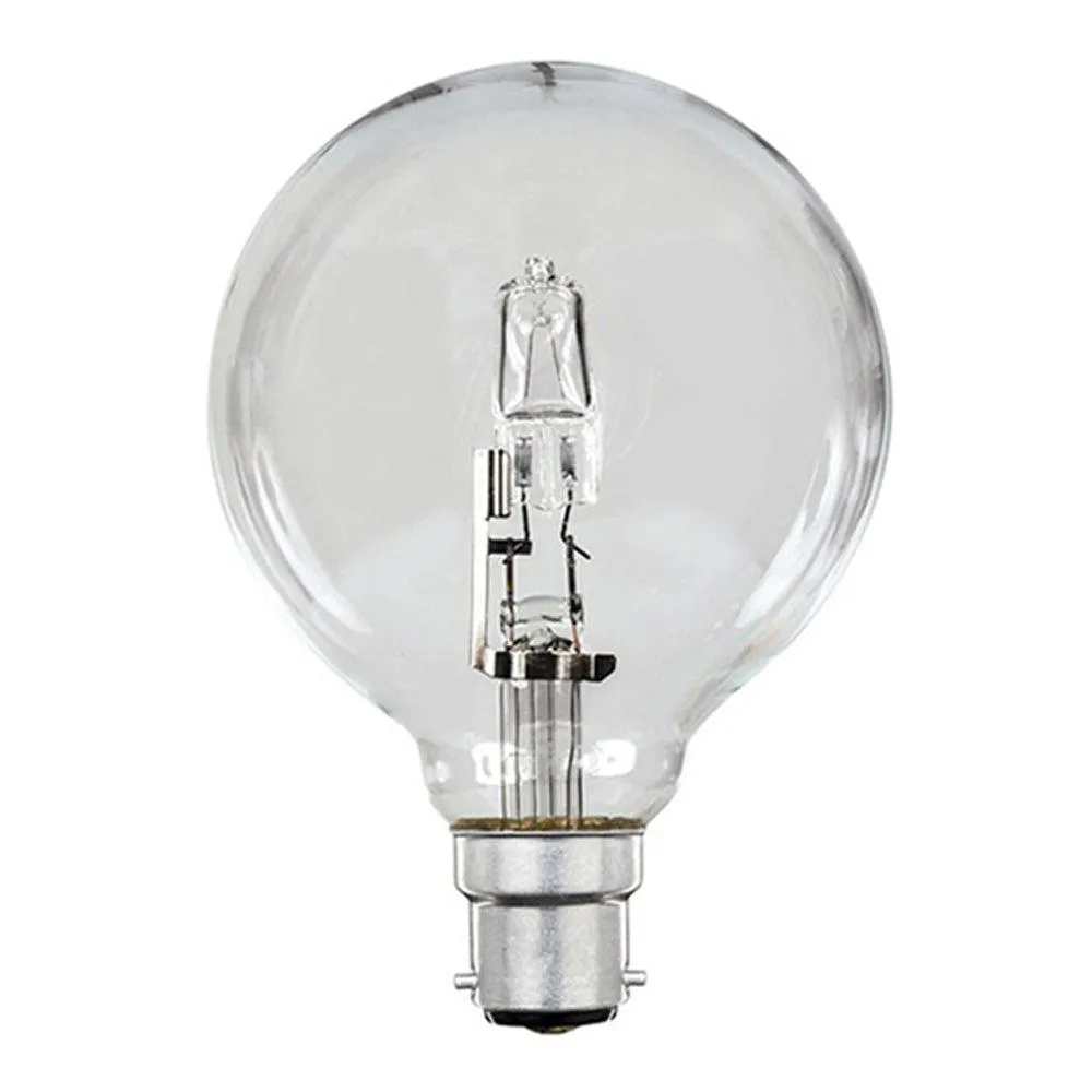 28w Halogen B22, E27 Globe Warm White 3000k Dimmable