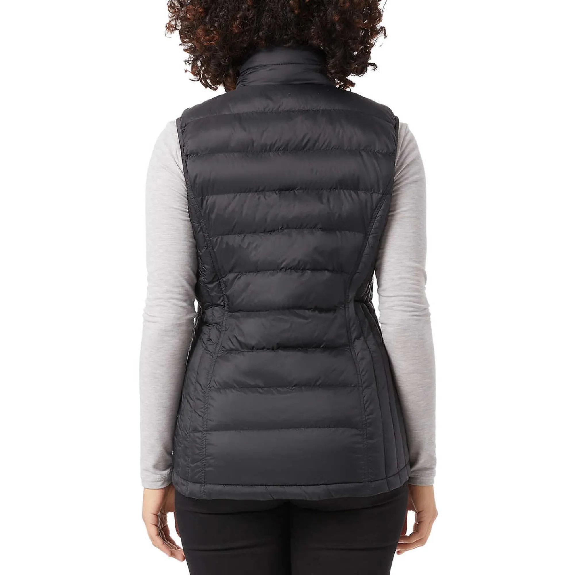 32 Degrees Women's Quilted Stand-up Collar Lightweight Warmth Full Zip Vest