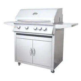 32" Premier Freestanding Grill Cart