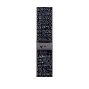 46mm Black/Blue Nike Sport Loop