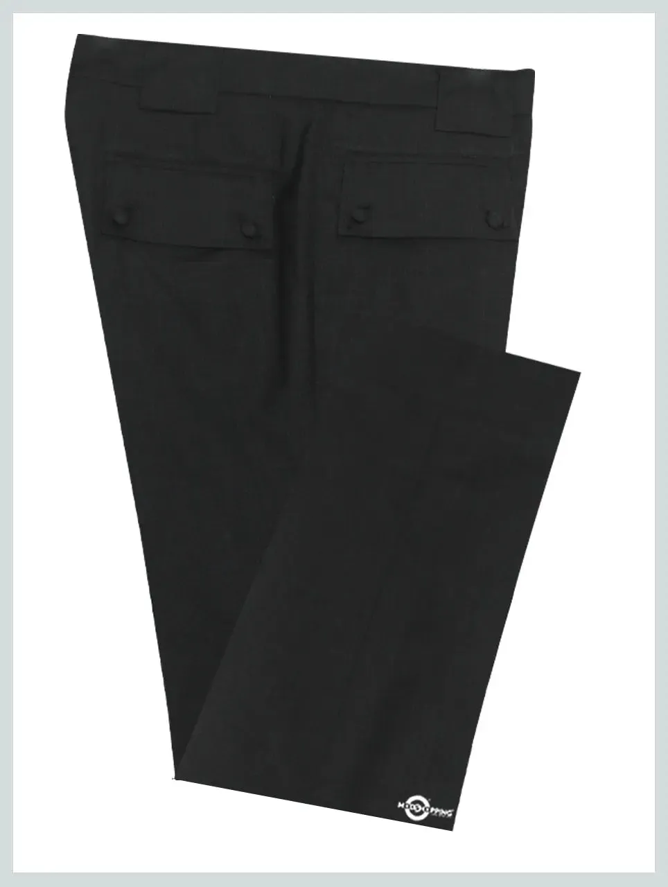 60's Style Trouser | Charcoal Grey Trouser For Men's