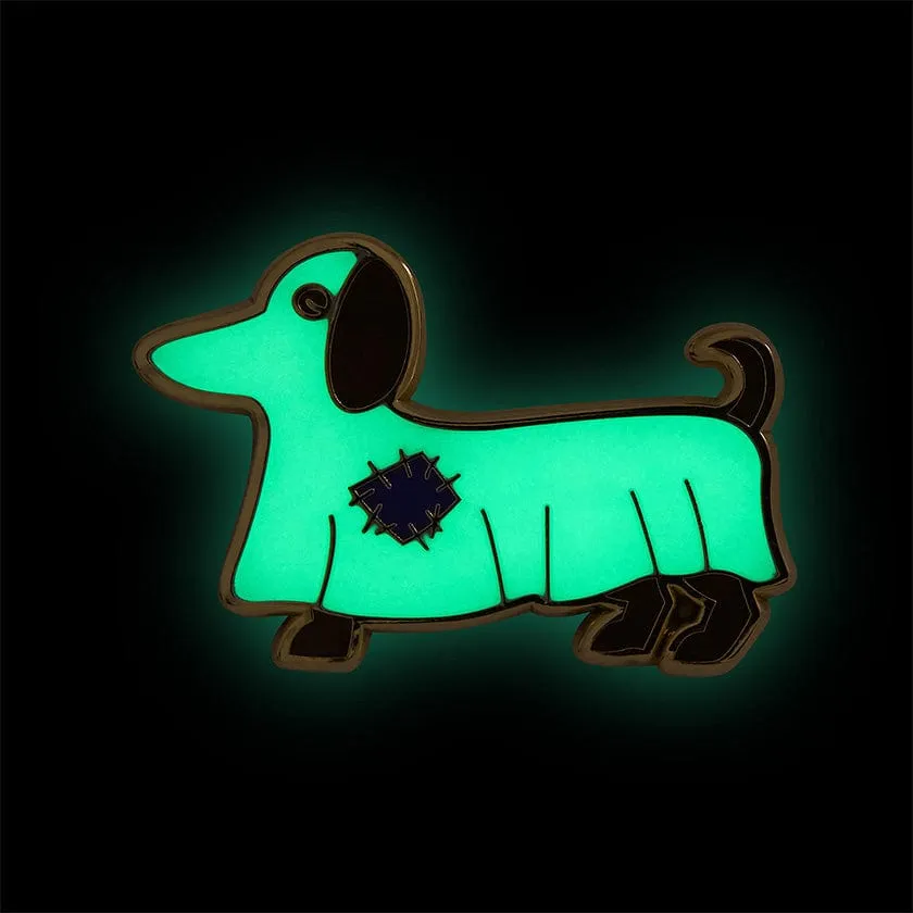 A Most Ghostly Pooch Enamel Pin