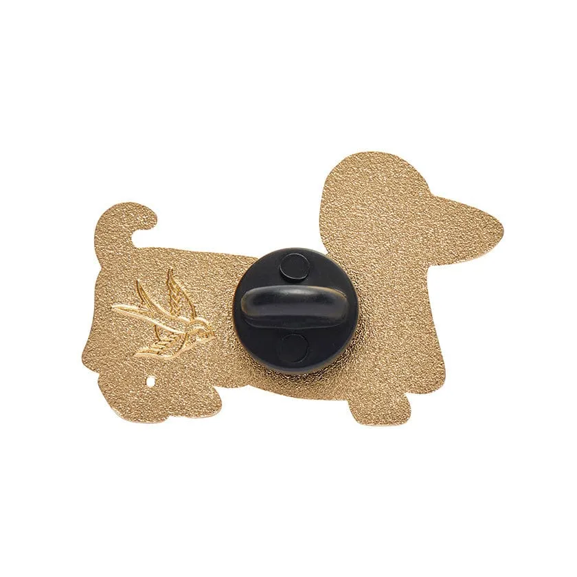 A Most Ghostly Pooch Enamel Pin