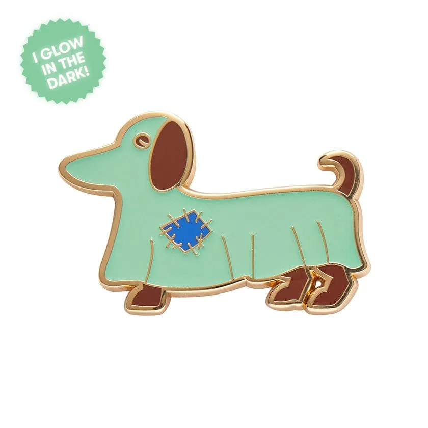 A Most Ghostly Pooch Enamel Pin