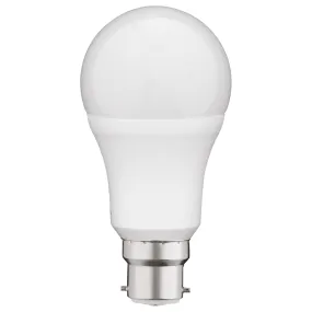 A60 3000K 9W B22 LED Globe