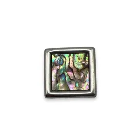 Ablone Mother-of-pearl Square Button- Art. G153 - Gafforelli Srl