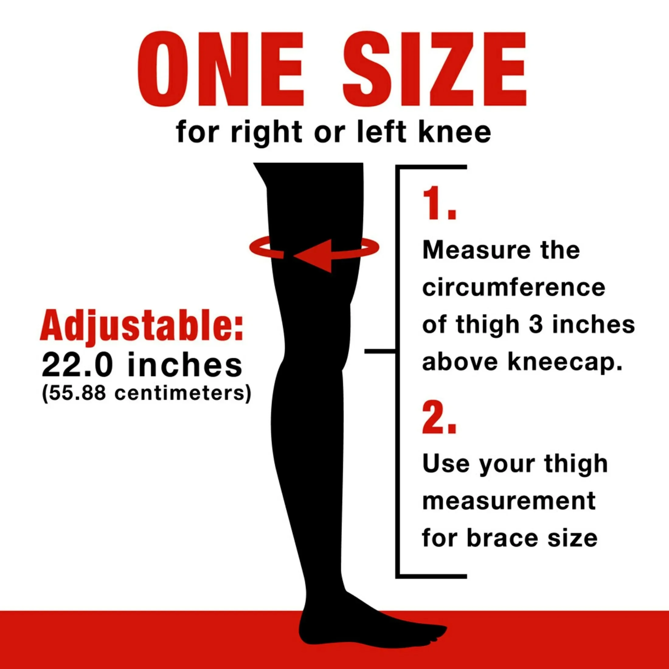 Ace  Adjustable Compression Knee Support