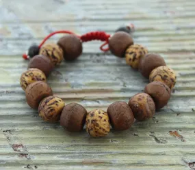 Adjustable Tibetan Bodhi Seed Wrist Mala