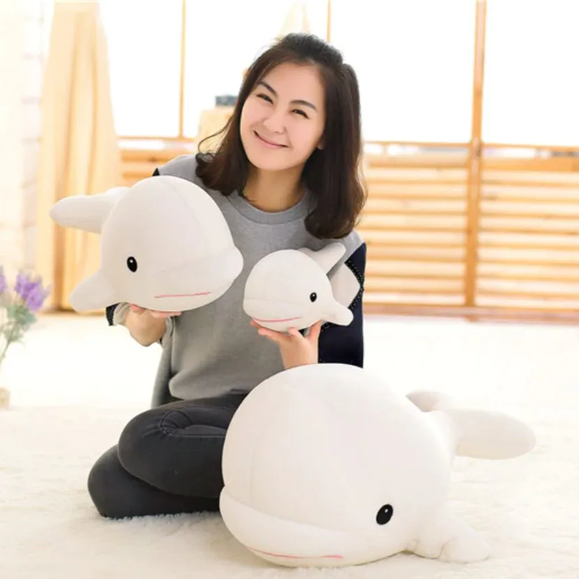 Adorable Baby Beluga Kawaii Stuffed Animals Plushie