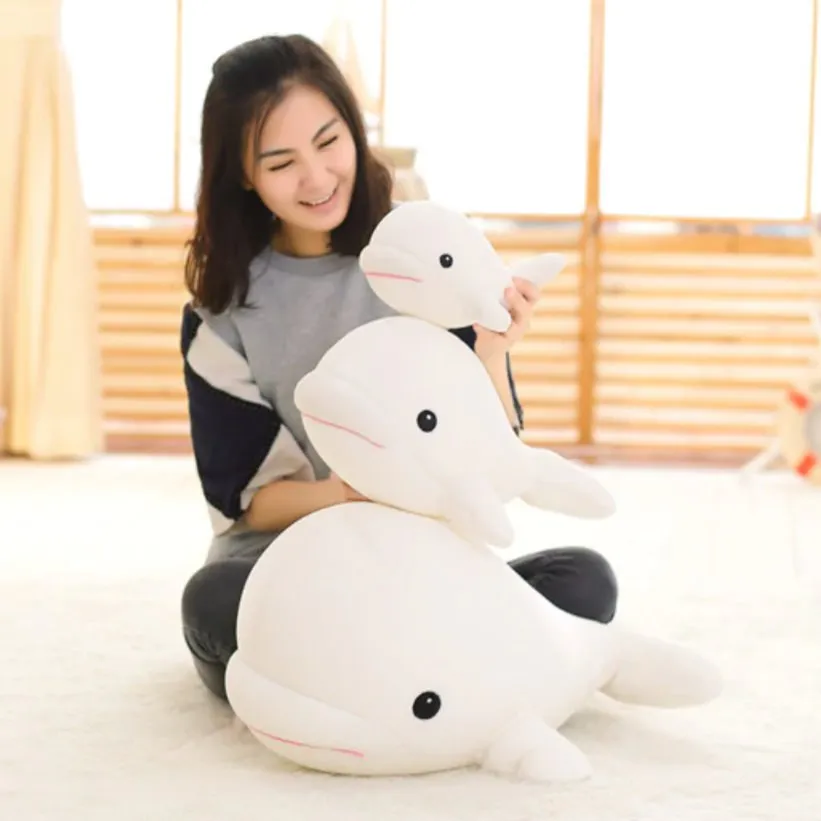 Adorable Baby Beluga Kawaii Stuffed Animals Plushie