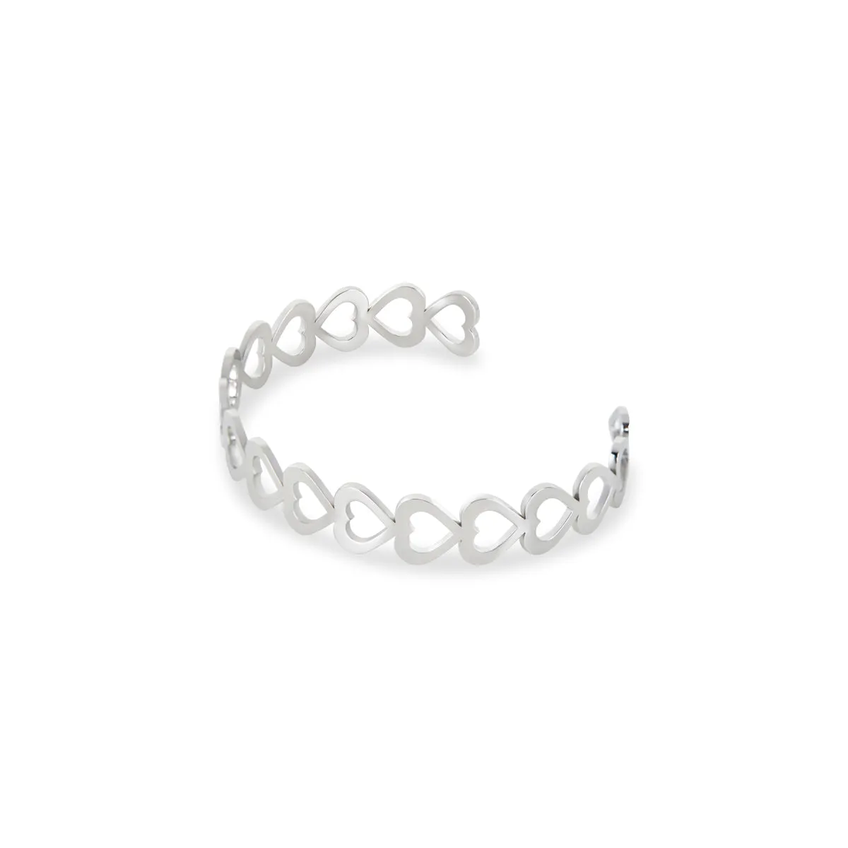 Adored Bangle Bracelet - Silver