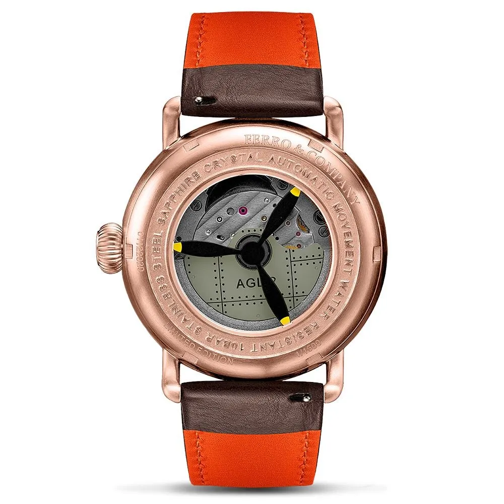 AGL 2 Automatic 24H Black / Rose Gold