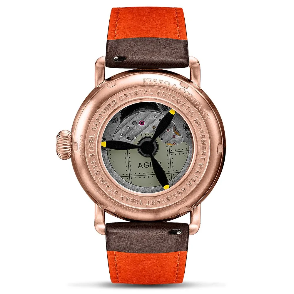 AGL 2 Automatic  24H Green / Rose Gold