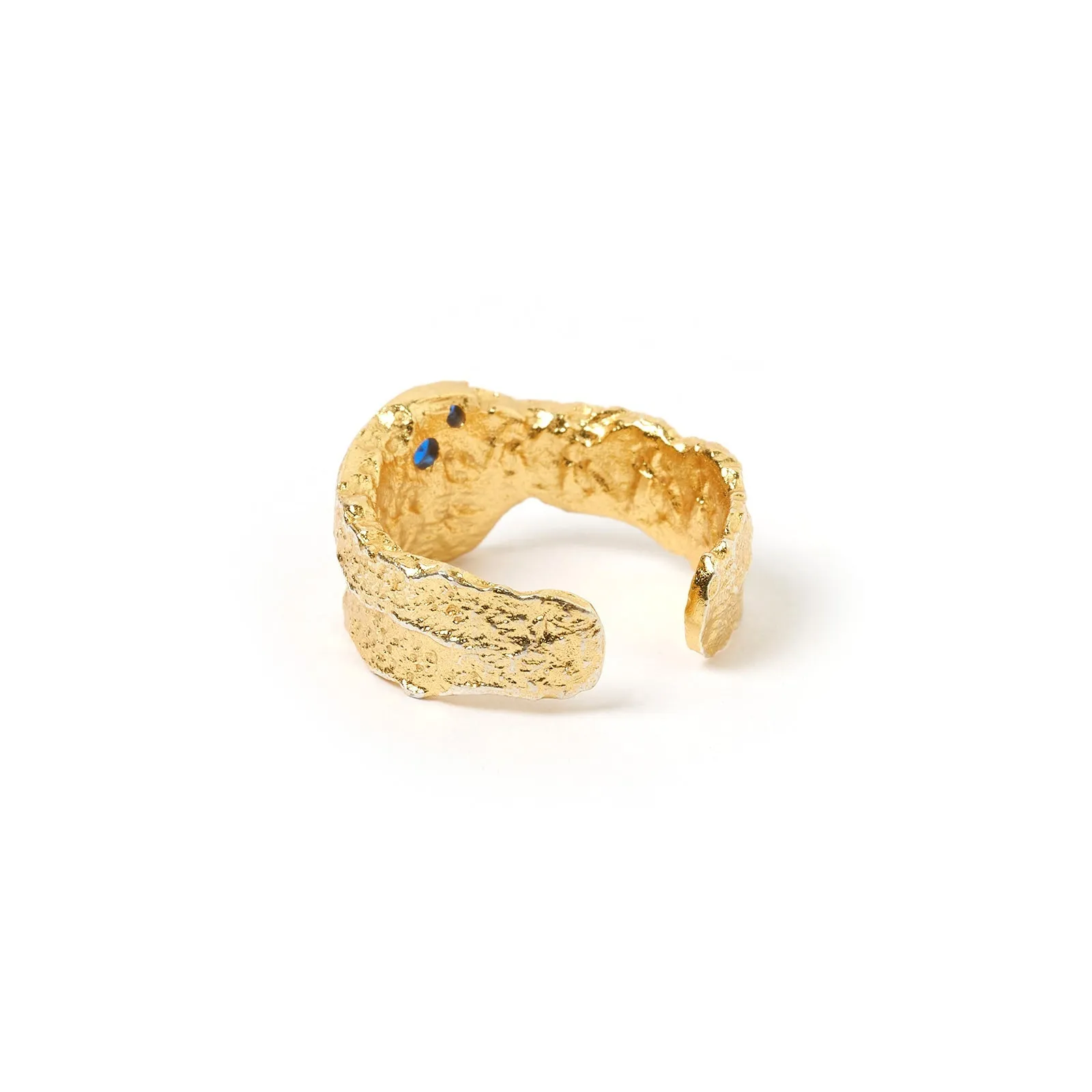 Anya Gold Ring - Sapphire