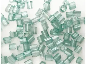 Aqua Transparent Lustre 2 Cut Seed Beads