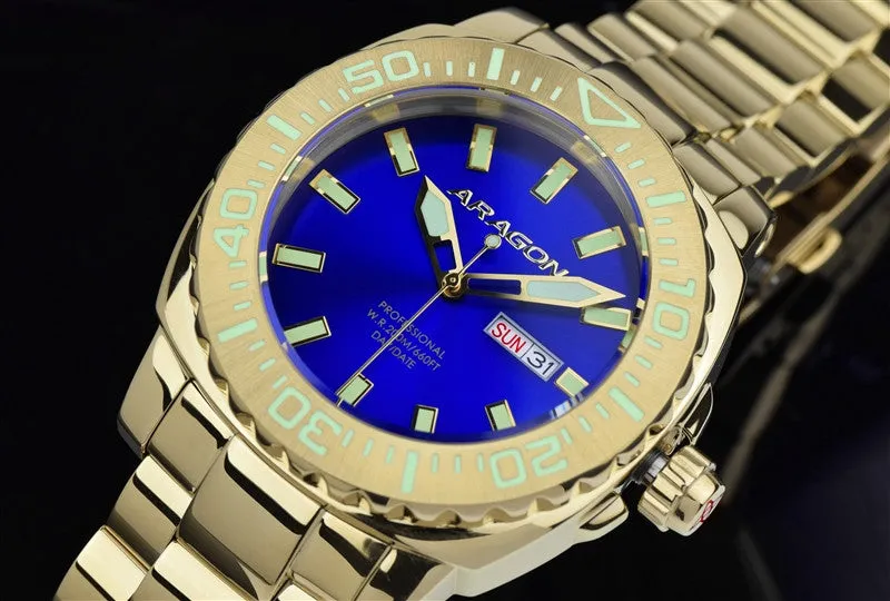 ARAGON Parma Automatic- IP Gold A155BLU