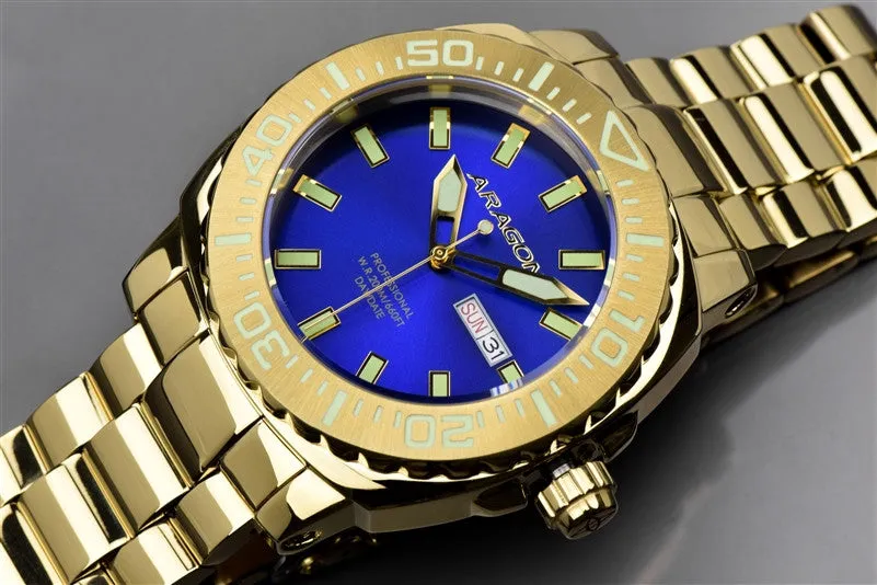 ARAGON Parma Automatic- IP Gold A155BLU