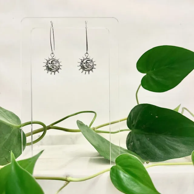 Arch Earrings - Zodiac Sun