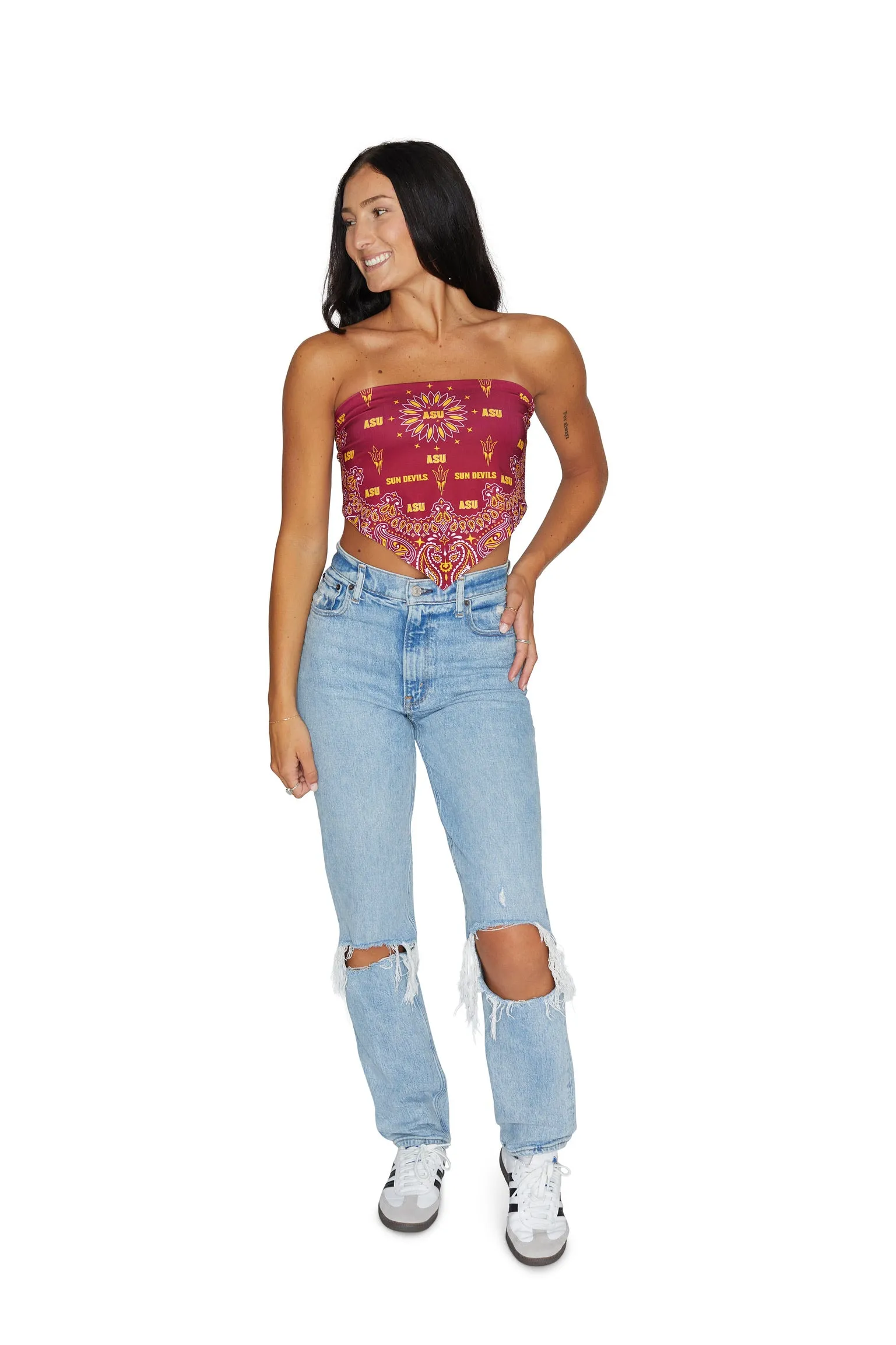 Arizona State ASU Bandana Top