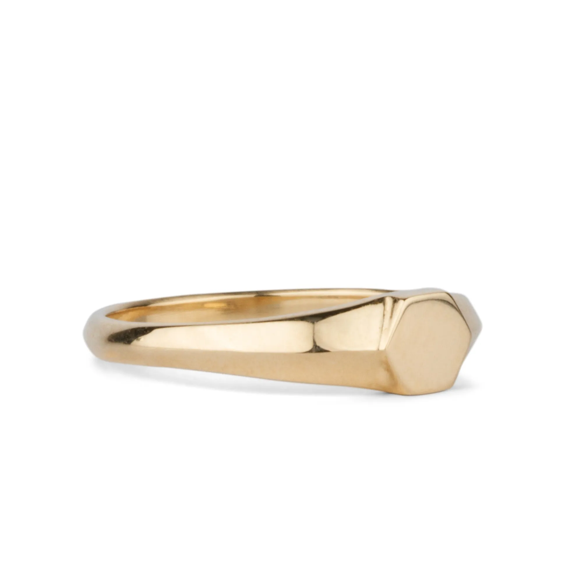 Astra Gold Signet Ring