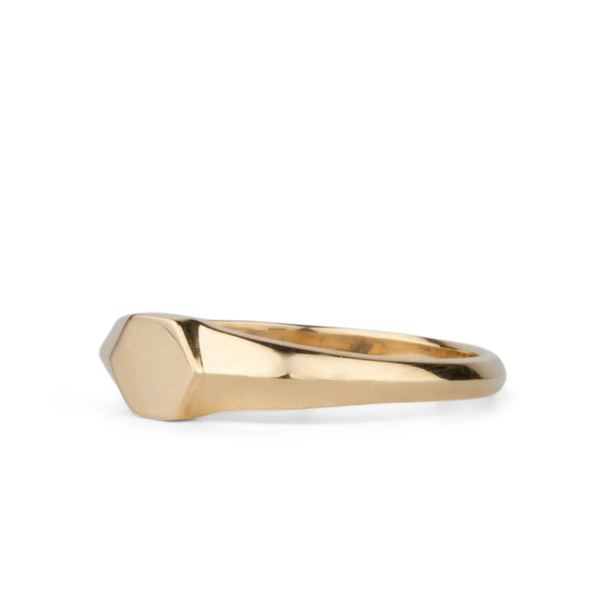 Astra Gold Signet Ring