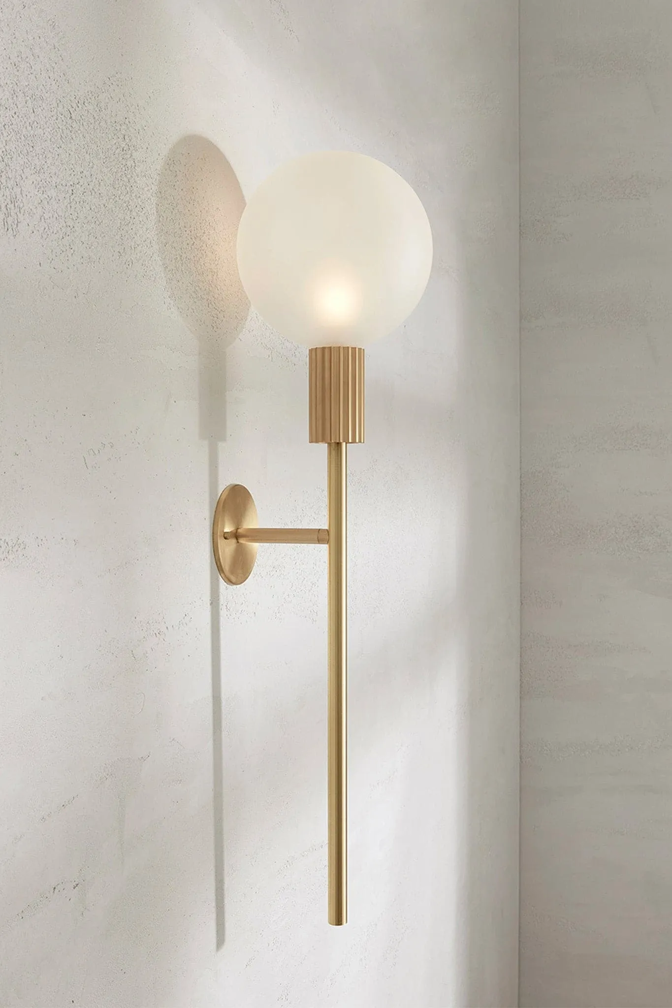 Attalos Wall Light, Brass