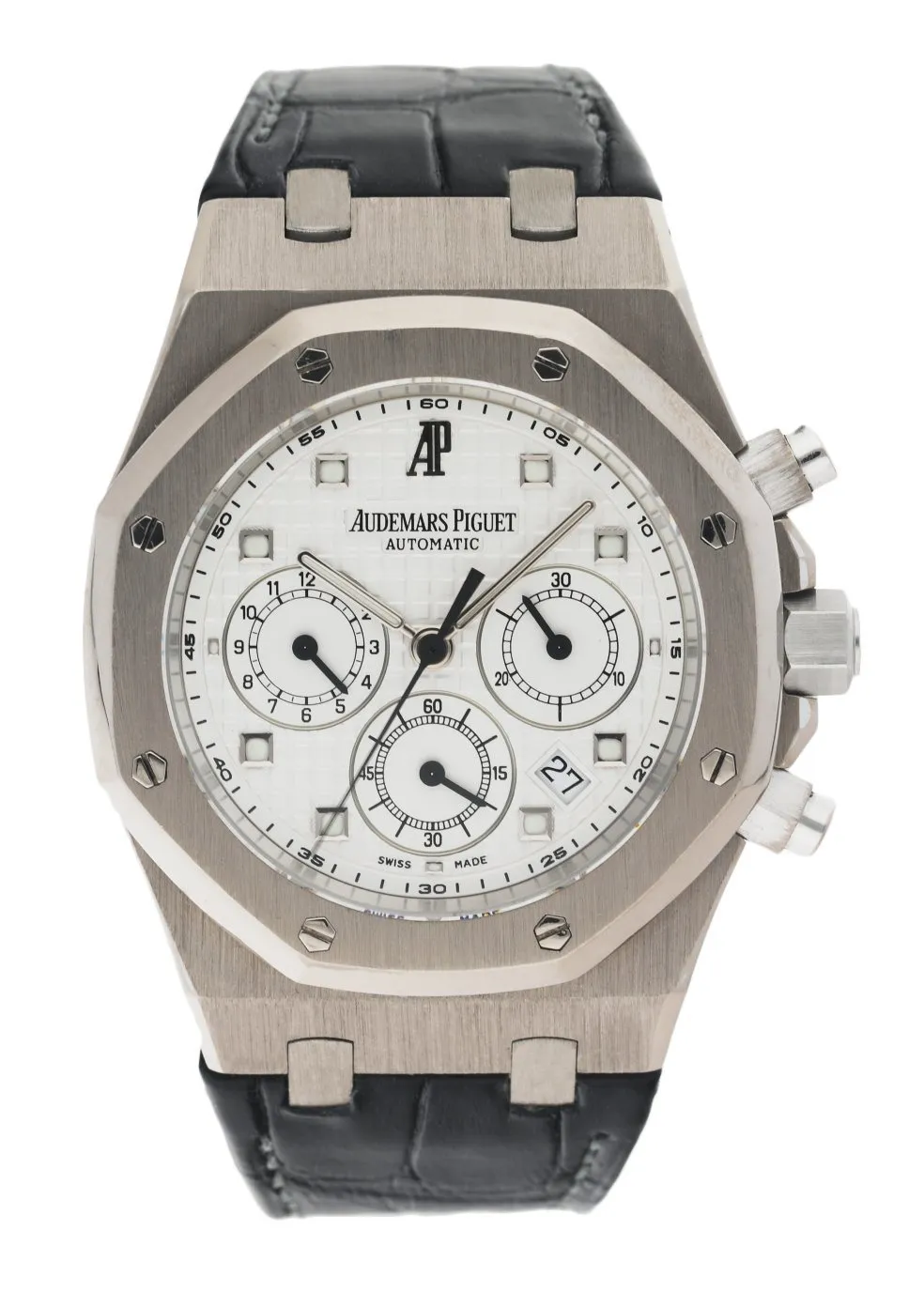 Audemars Piguet 26022BC 18K White Gold Chronograph Men's Watch