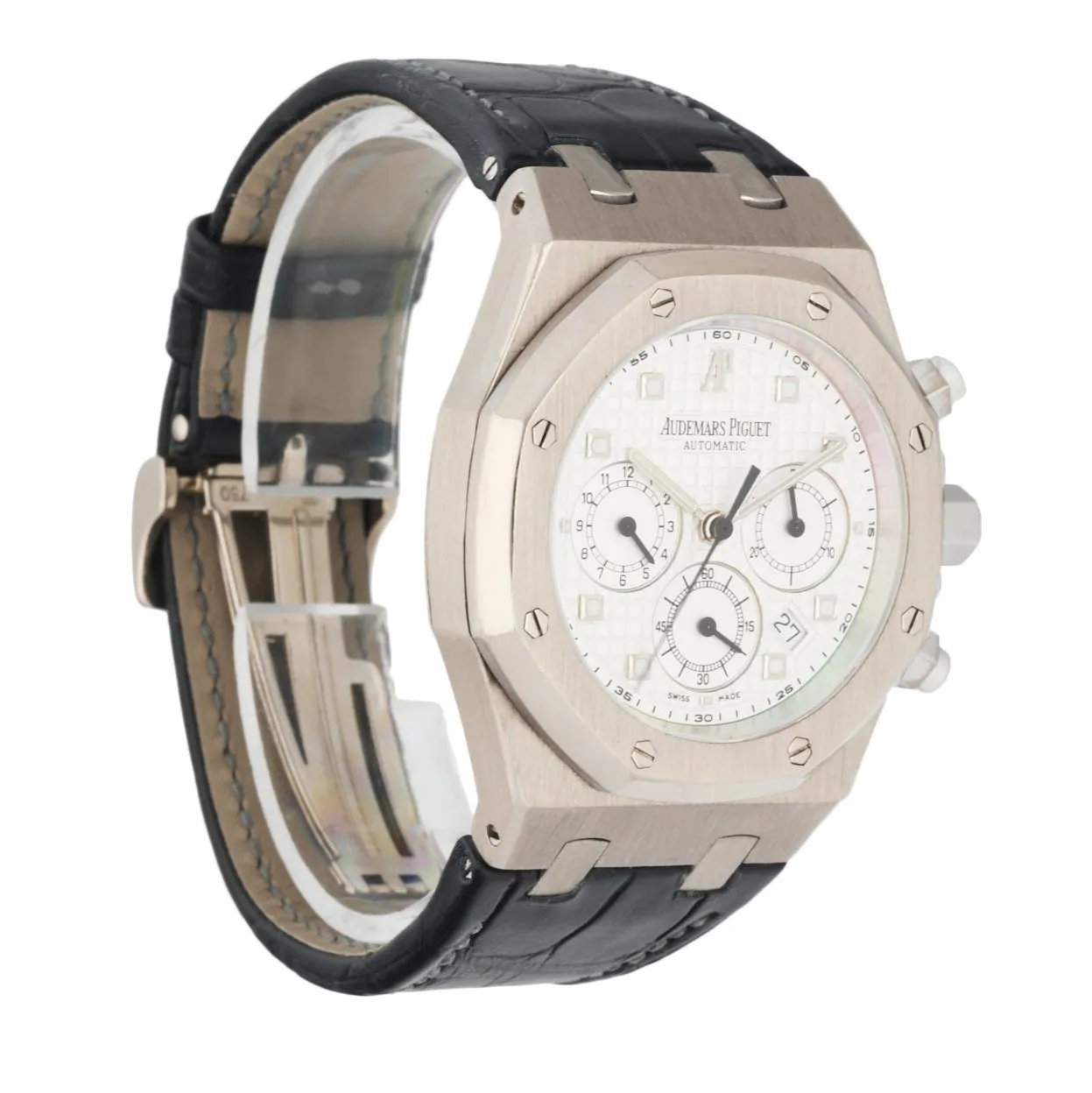 Audemars Piguet 26022BC 18K White Gold Chronograph Men's Watch