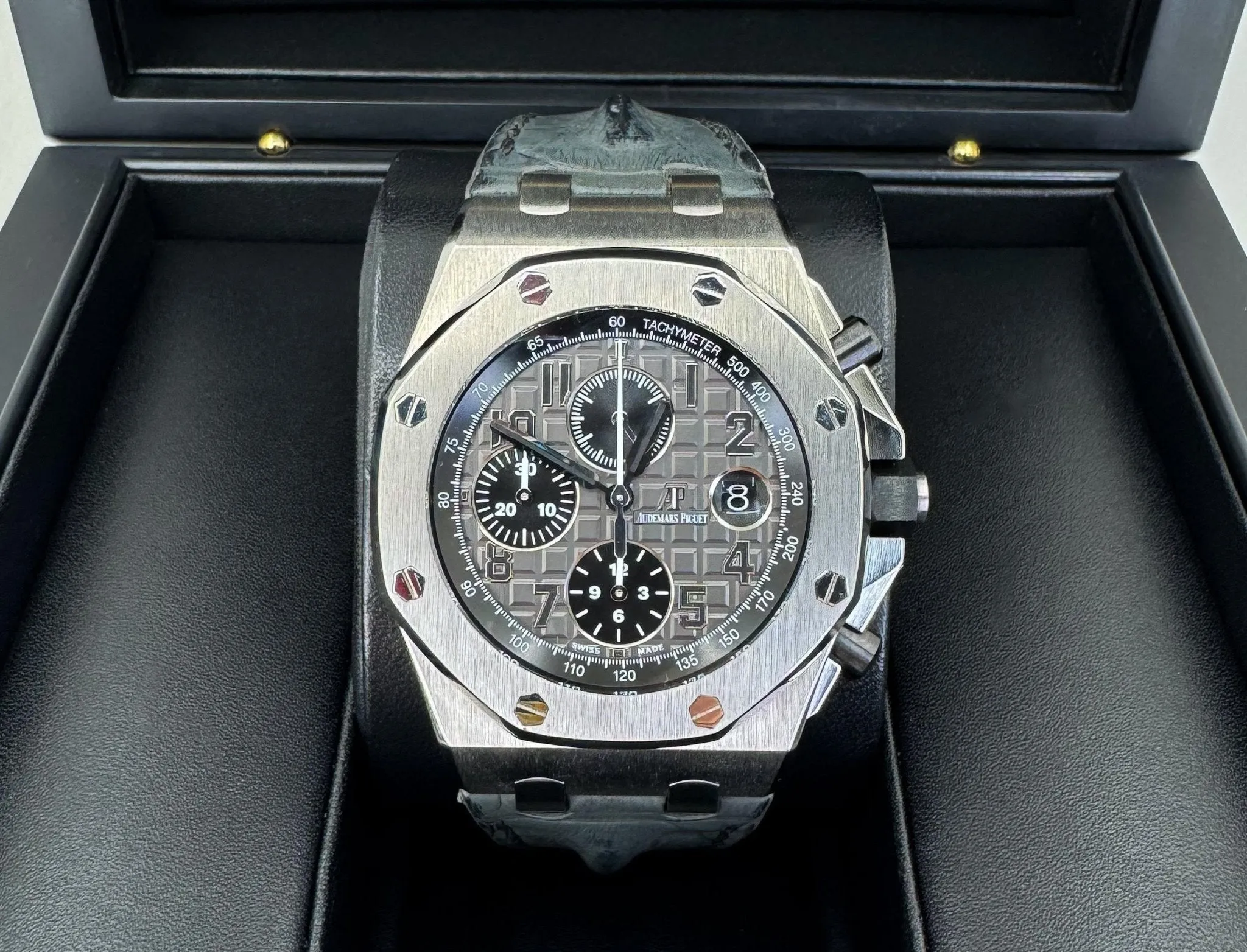 Audemars Piguet Royal Oak Offshore Chronograph 42mm Slate Dial Watch - 26470ST.OO.A104CR.01