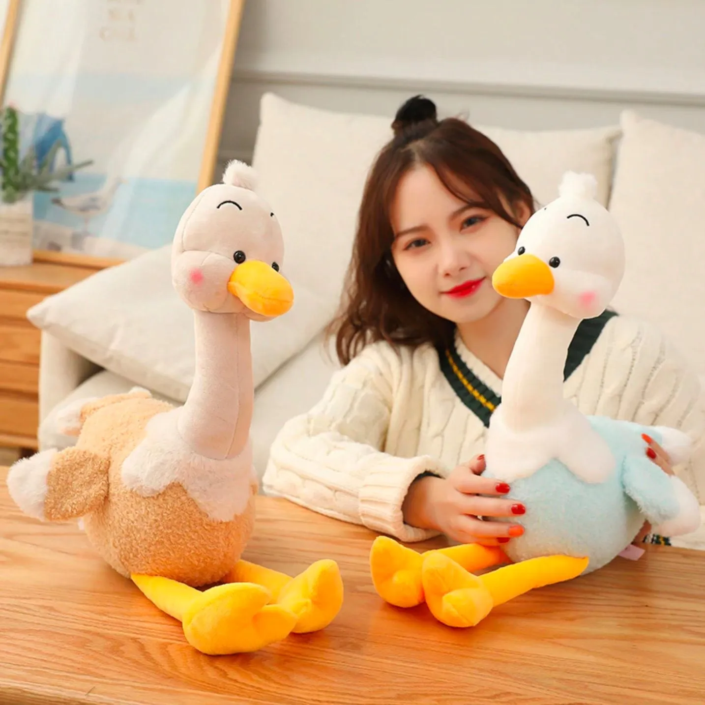 Awesome Kawaii Ostrich Squad: Adorable and Unique Plushies - Ostrich Stuffed Animals