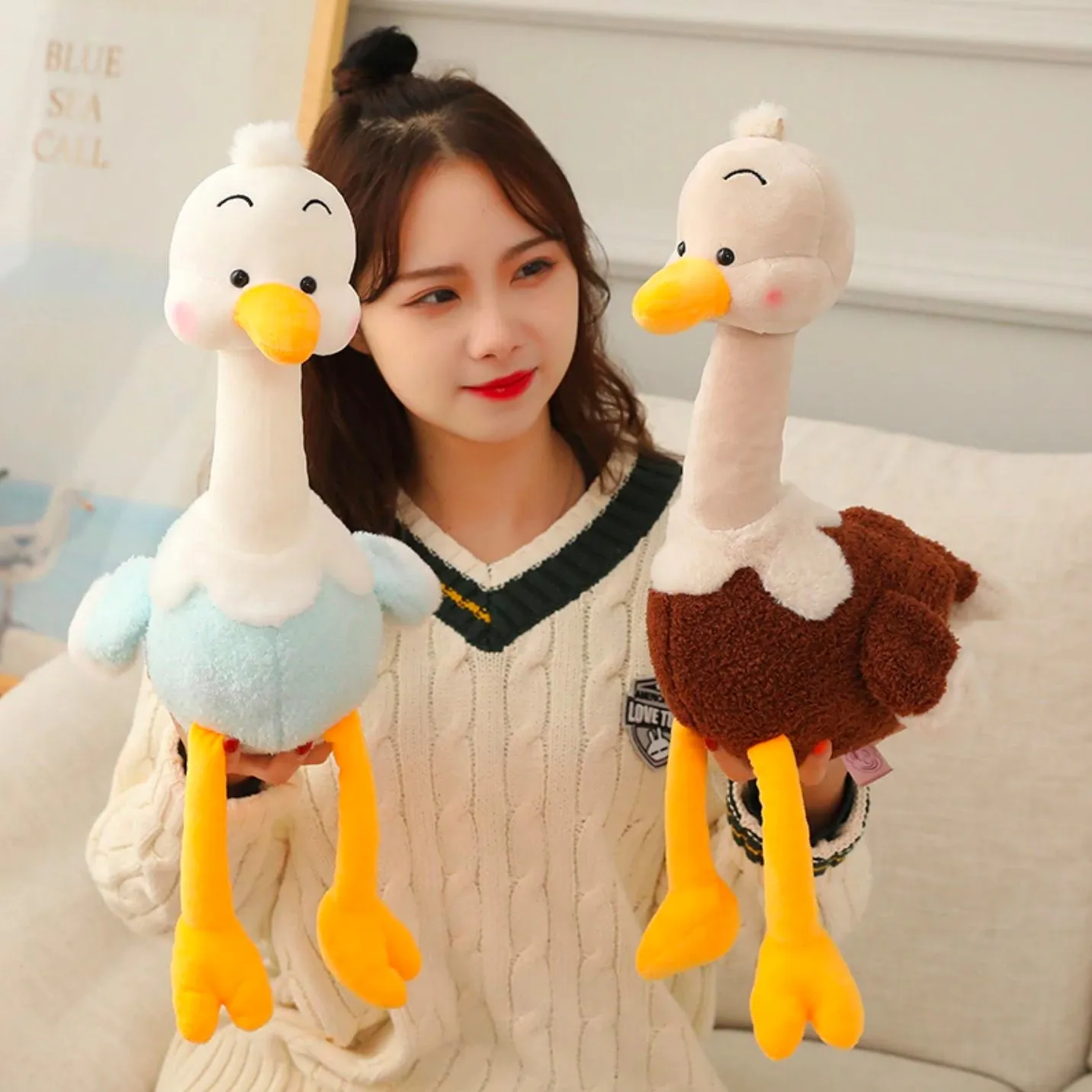 Awesome Kawaii Ostrich Squad: Adorable and Unique Plushies - Ostrich Stuffed Animals