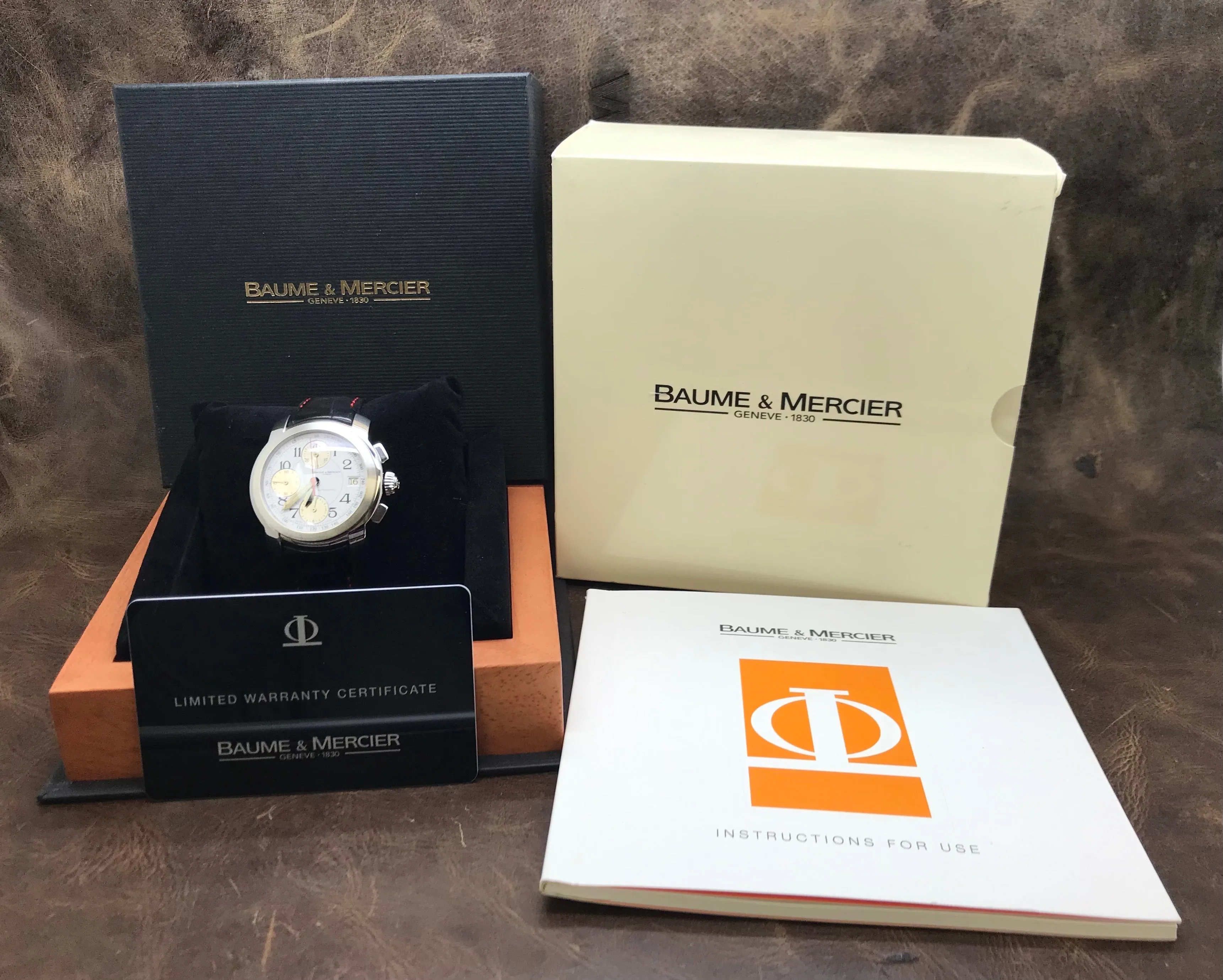 Baume & Mercier Capeland MV045216 White Dial Automatic Men's Watch