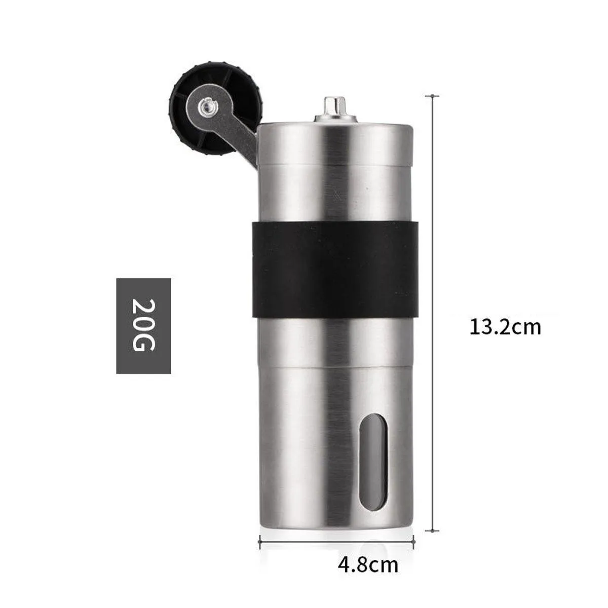 Beans Manual Coffee Grinder With Adjustable Setting