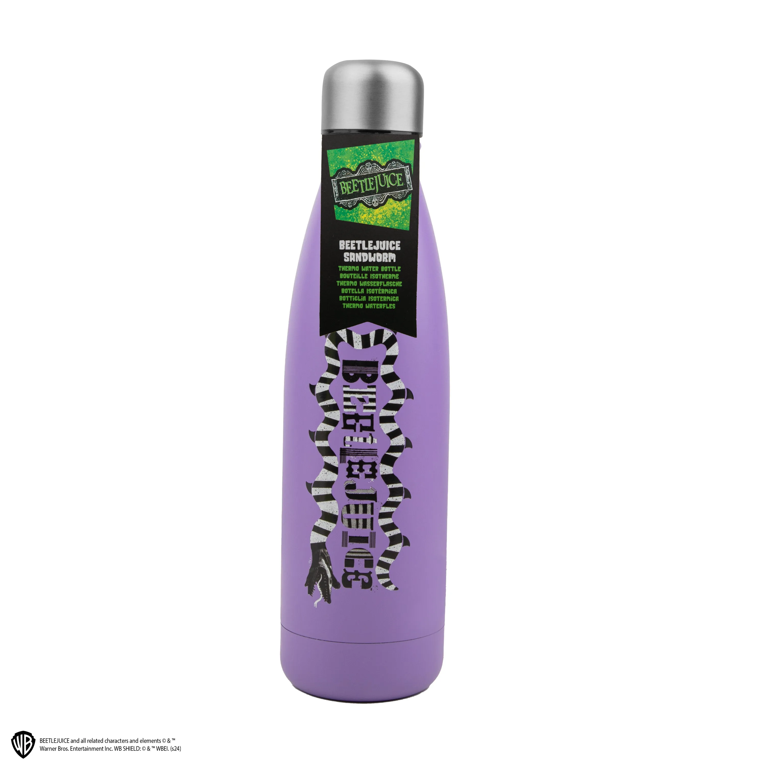 Beetlejuice Sandworm Insulated Water Bottle