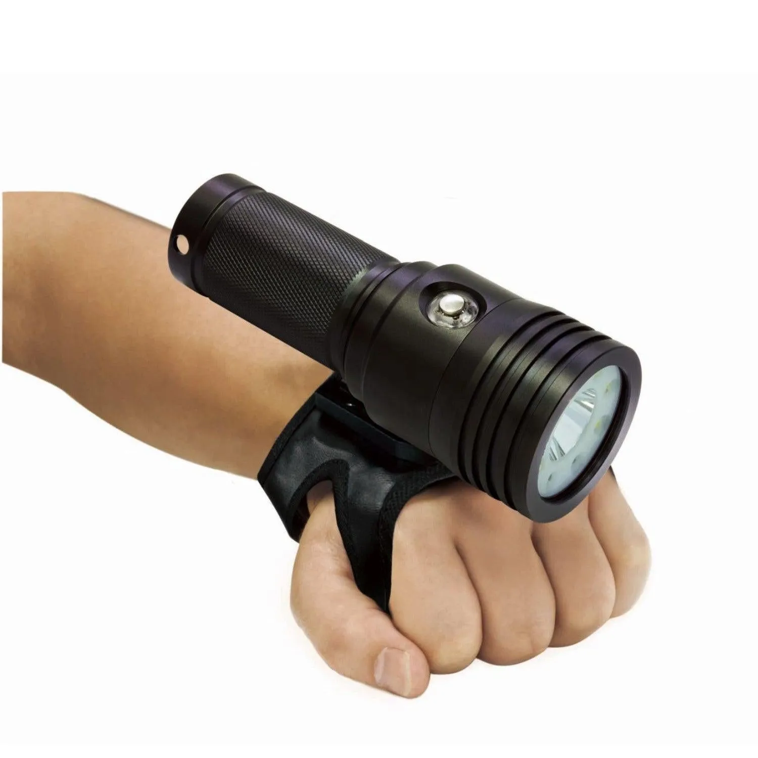 BigBlue 3800 Lumen Wide Beam   1200 Lumen Spot Beam - Black