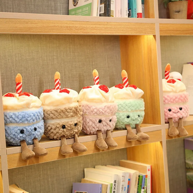 Birthday Celebration Kawaii Cake Stuffed Toy Plushies Buddies