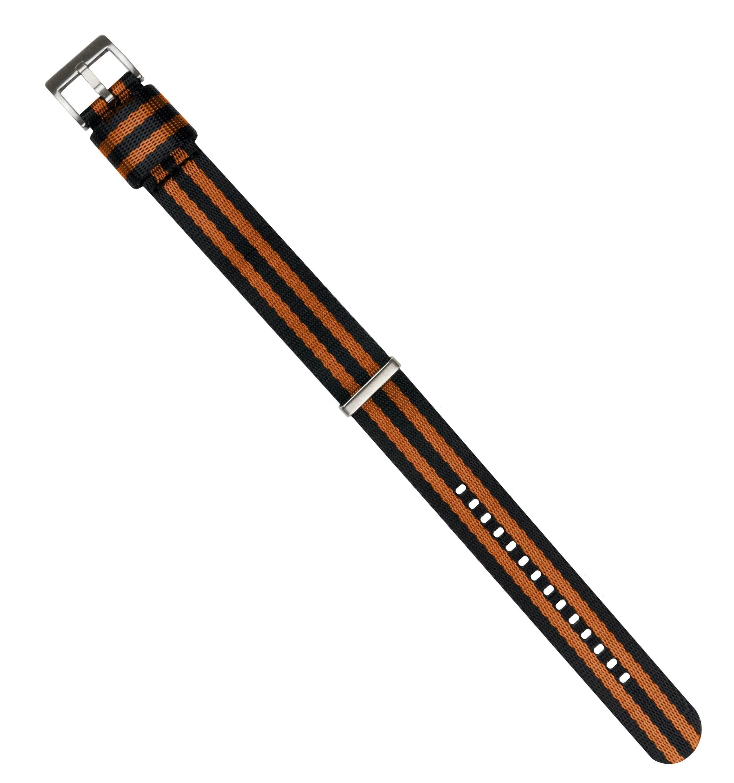 Black Burnt Orange Jetson NATO® Style Watch Band (24mm SALE)