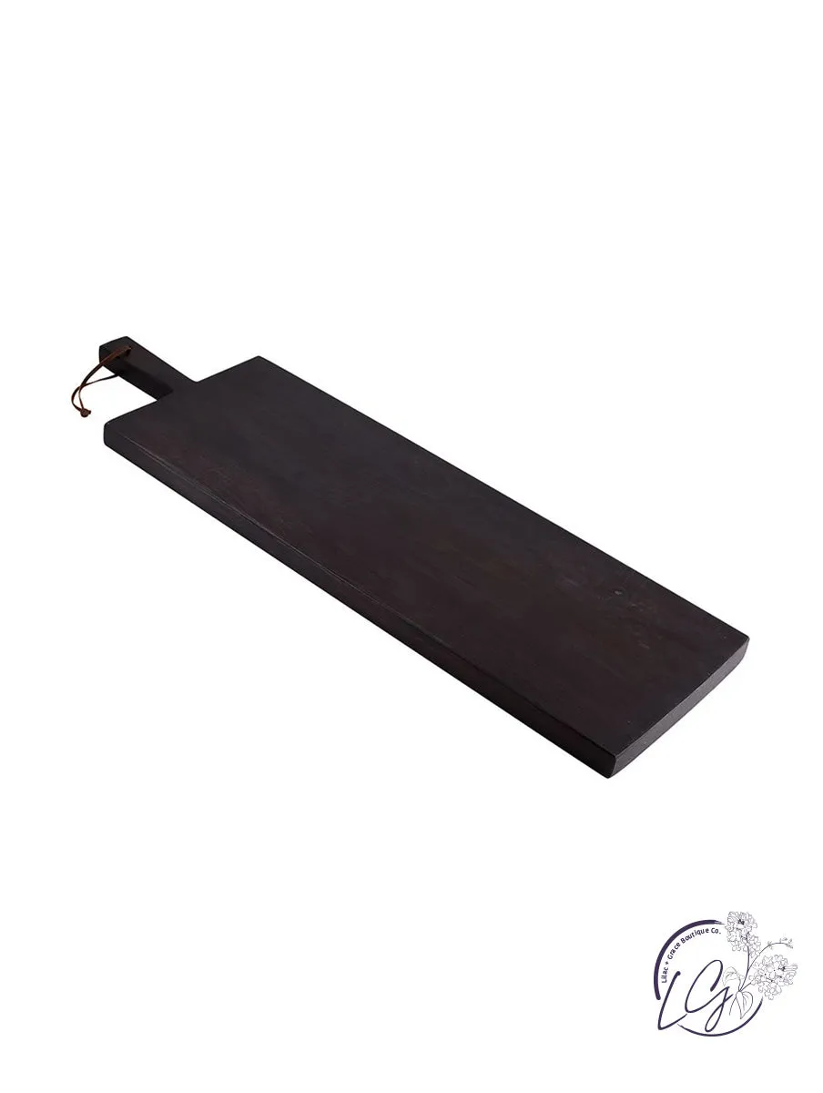 Black Charcuterie Plank Board