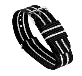 Black Ivory NATO® Style Watch Band (20mm SALE)