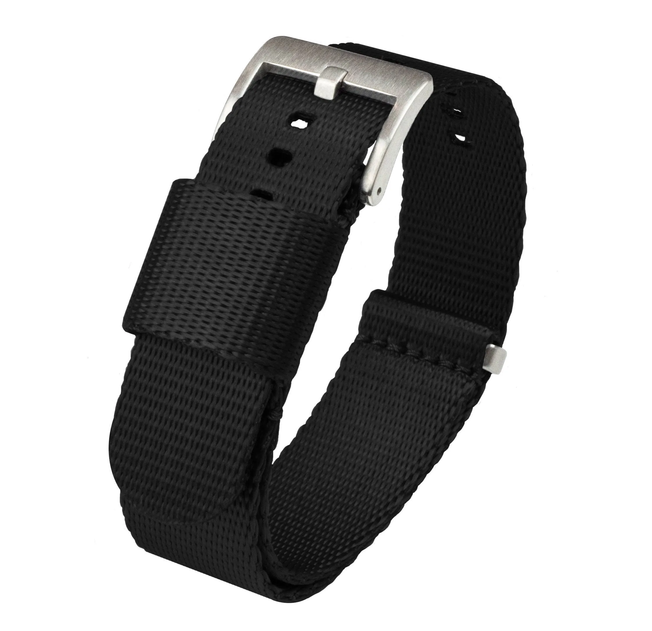 Black Nylon NATO® Style Watch Band (24mm SALE)