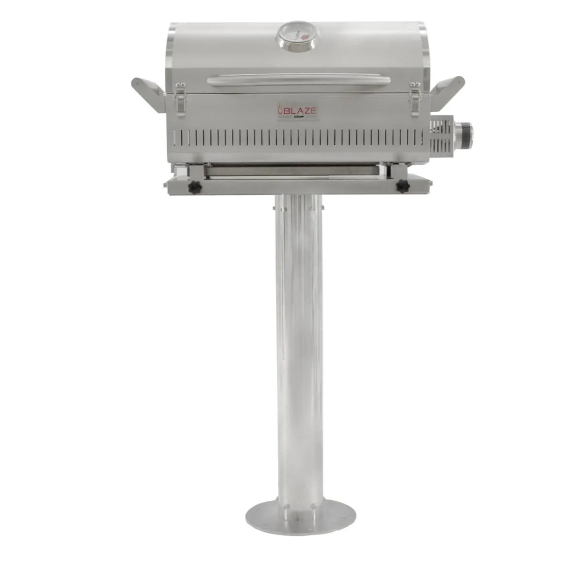 Blaze Professional LUX Marine Grade Portable Liquid Propane Gas Grill on Pedestal