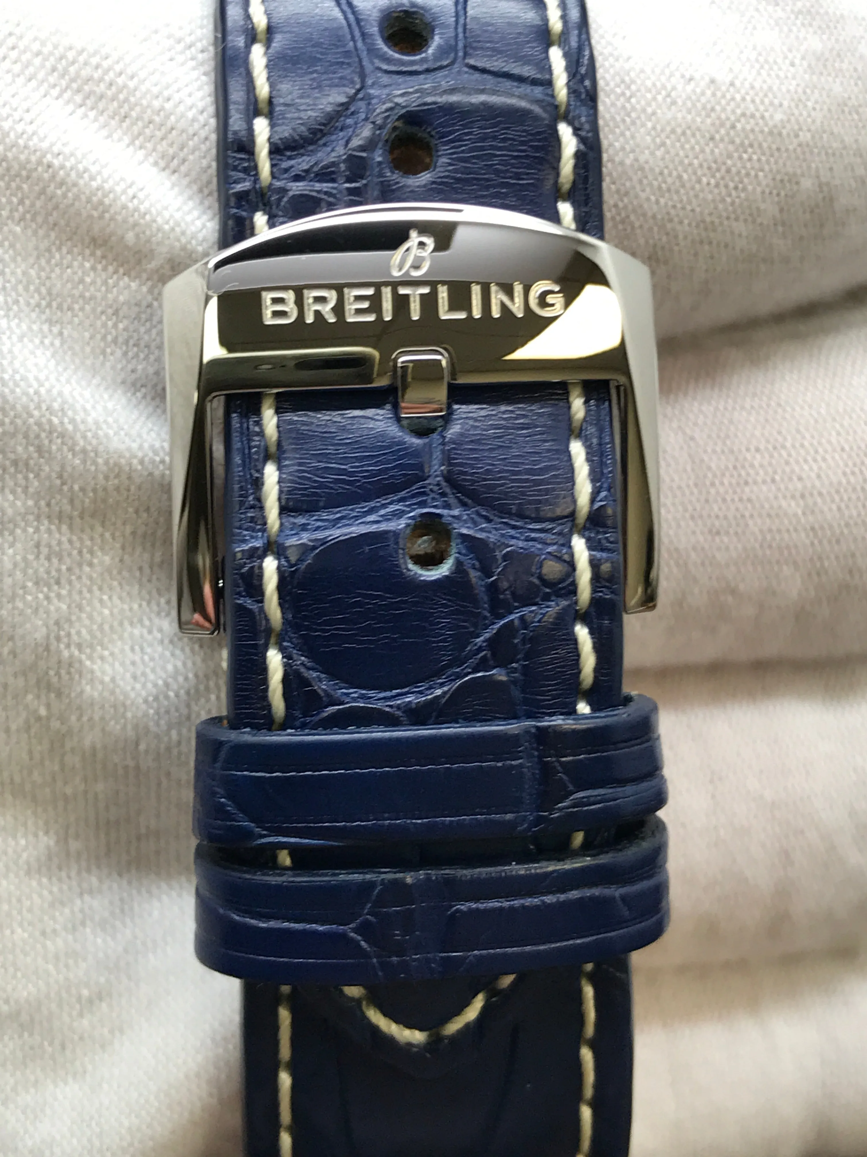 Breitling Navitimer 01 A17325 Blue Dial Automatic Men's Watch